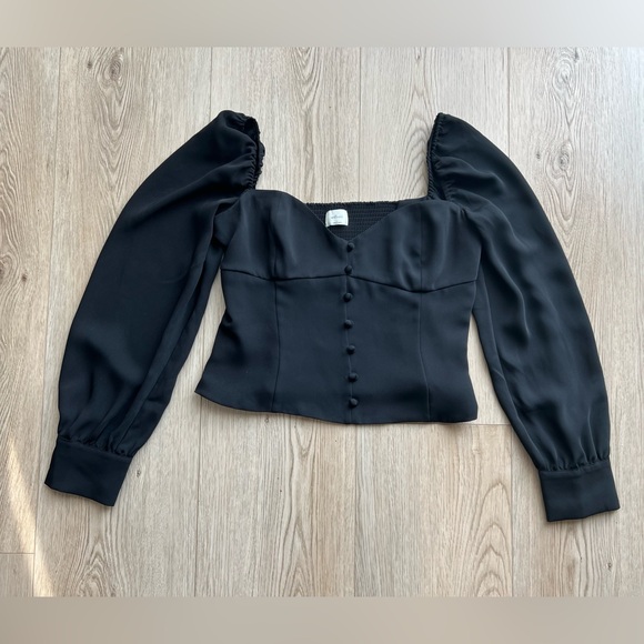 New Wilfred Tulum Long Blouse Sz L - Picture 5 of 15